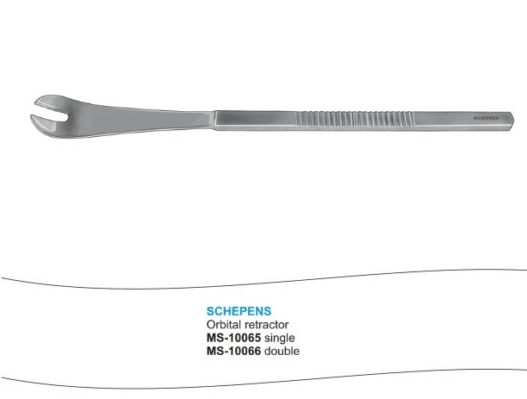 Microtrack Schepens Orbital Retractor - Global Surgicals