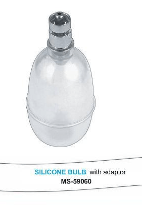 Microtrack Silicon Bulb With Adaptor - Global Surgicals