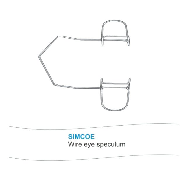 Microtrack Simcoe Wire Eye Speculum - Global Surgicals