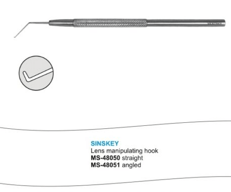Microtrack Sinskey Lens Hook - Global Surgicals