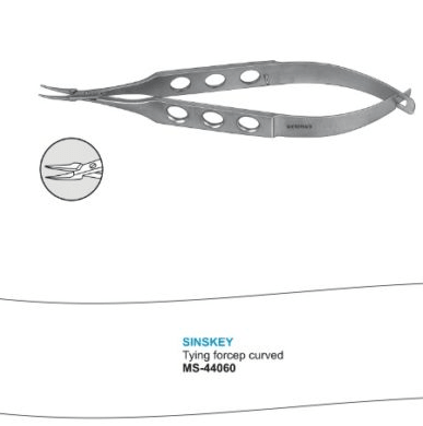 Microtrack Sinskey Tying Forceps - Global Surgicals