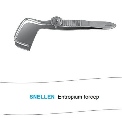 Microtrack Snellen Entropion Forceps - Global Surgicals