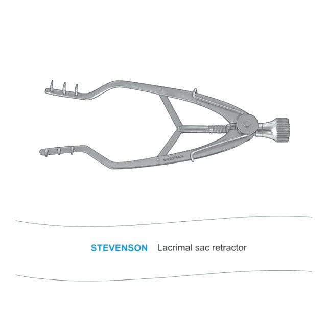 Microtrack Stevenson Lacrimal Sac Retractor - Global Surgicals
