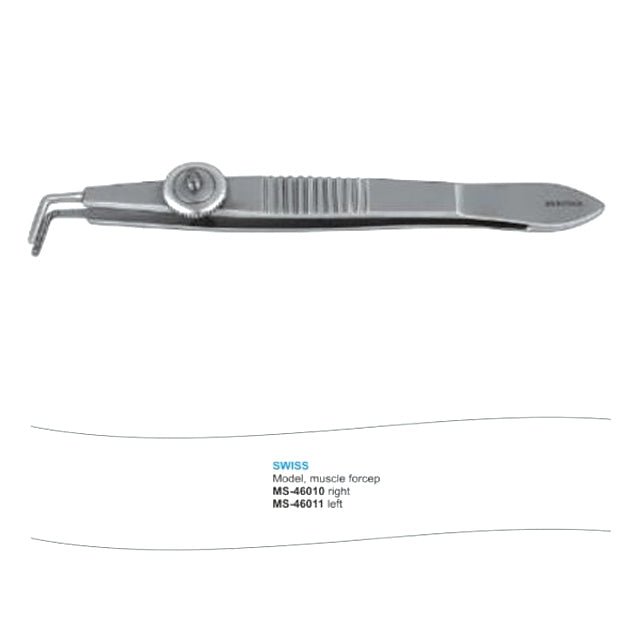 Microtrack Swiss Model Muscle Forceps - Global Surgicals
