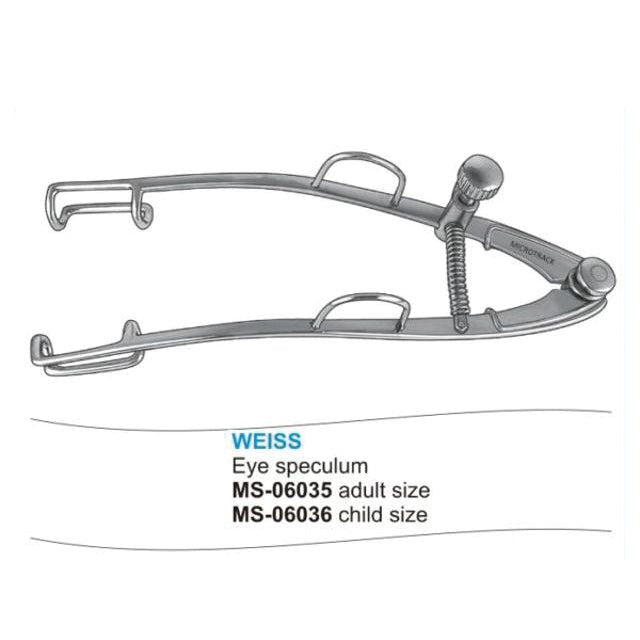 Microtrack Weiss Eye Speculum - Global Surgicals