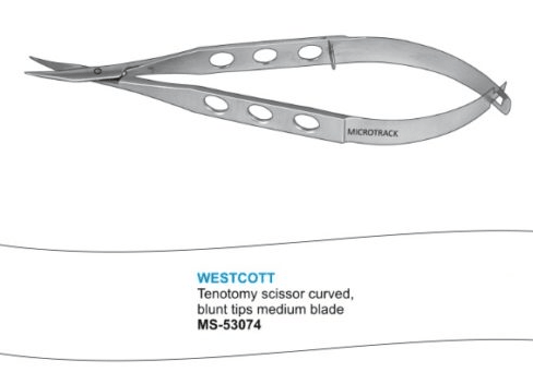 Microtrack Westcott Tenotomy Scissors - Global Surgicals