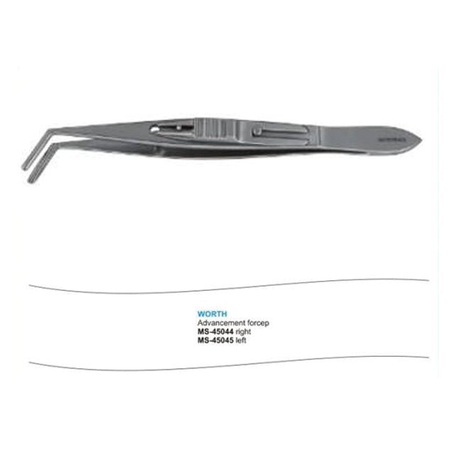 Microtrack Worth Advancement Forceps - Global Surgicals