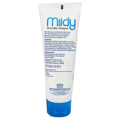 Mildy For Clean & Healthy Hair Enriched with Aloe vera Everyday Shampoo 100ml - Global Surgicals