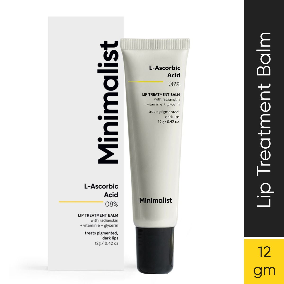 Minimalist 08% L-Ascorbic Acid Lip Treatment Balm 12 gm