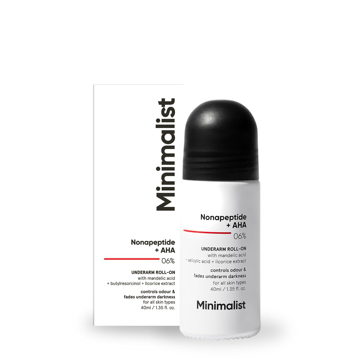 Minimalist Nonapeptide + 06% Underarm Roll-on 40 ml
