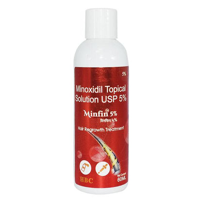 MINFIN 5% Topical Solution 60ml - Global Surgicals