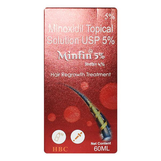 MINFIN 5% Topical Solution 60ml - Global Surgicals