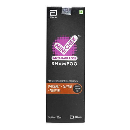 MINICHEK ANTI HAIR LOSS Shampoo 100ml - Global Surgicals
