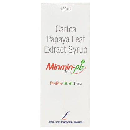 Minmin PB Syrup 120ml - Global Surgicals