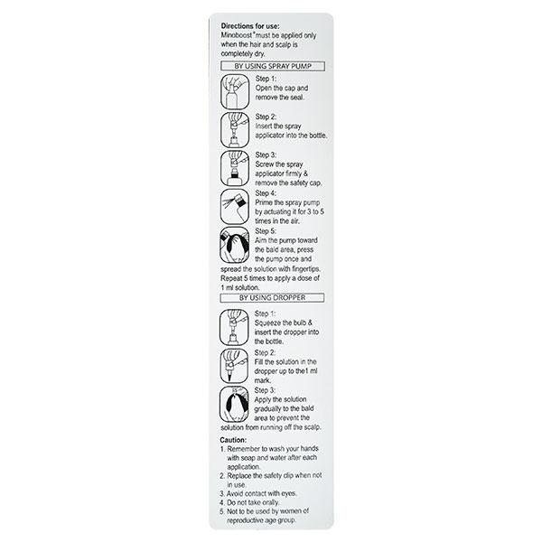 MINOBOOST TOPICAL HAIR Solution 60ml - Global Surgicals