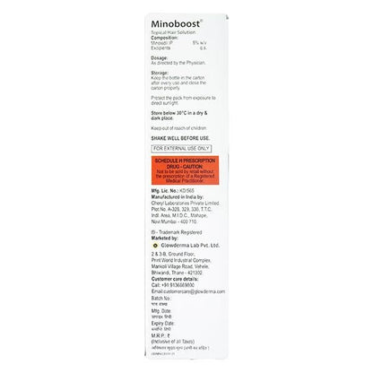 MINOBOOST TOPICAL HAIR Solution 60ml - Global Surgicals