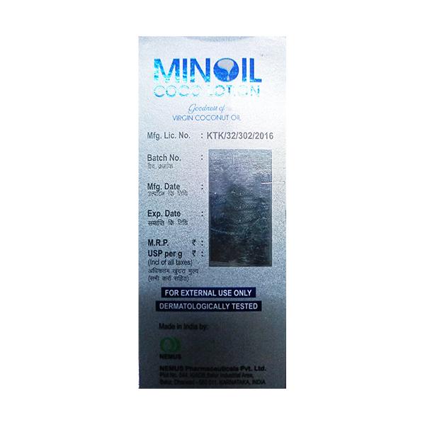 MINOIL COCO PARABEN FREE MOISTURIZING Lotion 100g - Global Surgicals