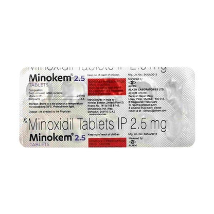 MINOKEM 2.5 Tablet 10's - Global Surgicals