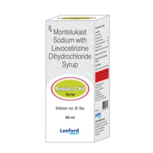 MINOLAST LC KID Syrup 60ml - Global Surgicals