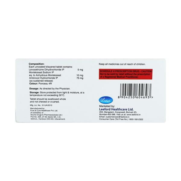 MINOLAST LX Tablet 10's - Global Surgicals