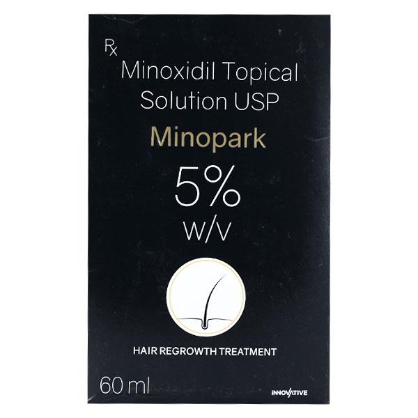 MINOPARK 5% Topical Solution 60ml - Global Surgicals