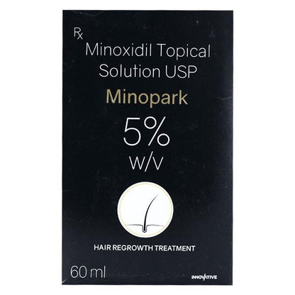 MINOPARK 5% Topical Solution 60ml - Global Surgicals