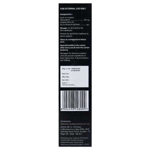 MINOPARK 5% Topical Solution 60ml - Global Surgicals