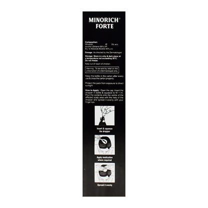 MINORICH FORTE Topical Solution 100ml - Global Surgicals