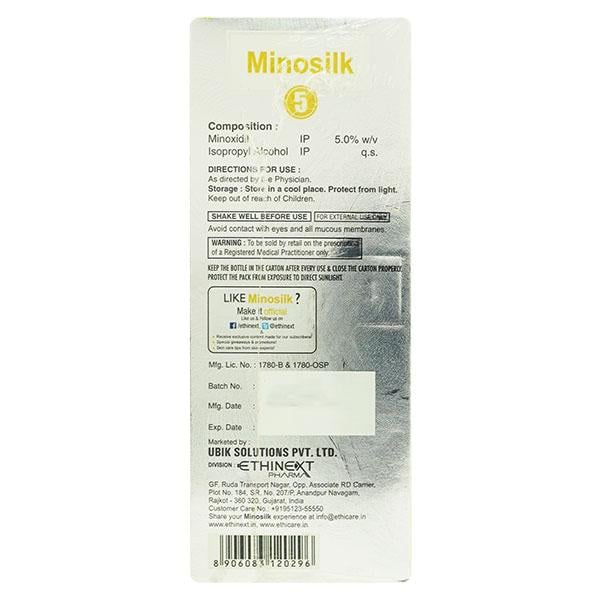 Minosilk 5% Solution 60ml - Global Surgicals