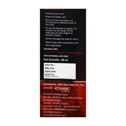 MINOSILK F Topical Solution 60ml - Global Surgicals