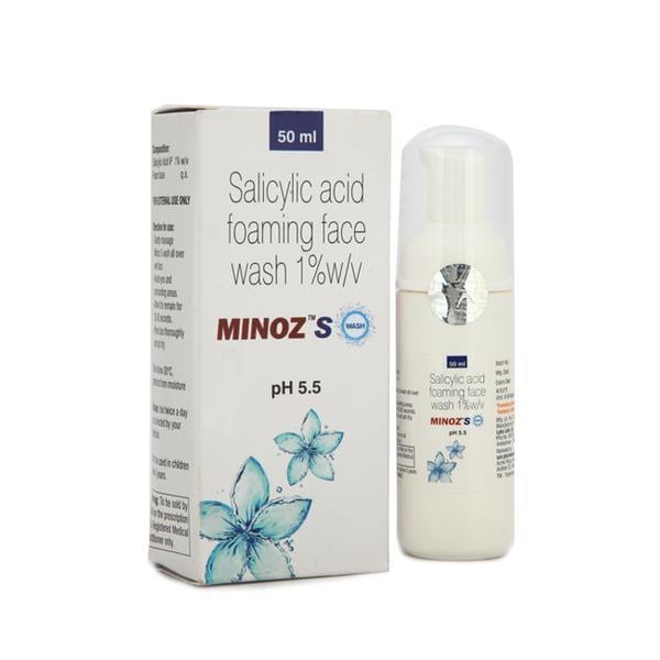 Minoz S Face Wash 50ml - Global Surgicals