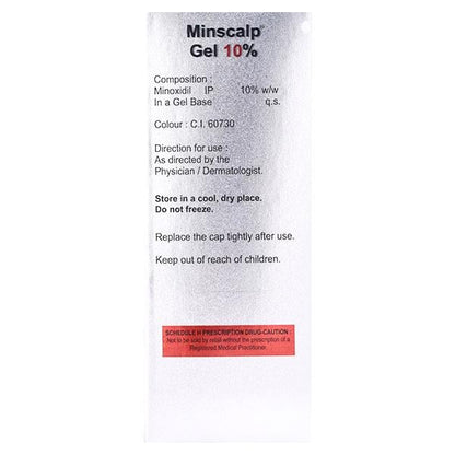 Minscalp 10% Gel 2X30gm - Global Surgicals