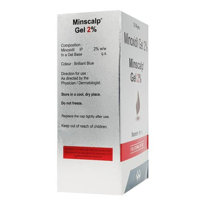 Minscalp 2% Gel 2X30gm - Global Surgicals