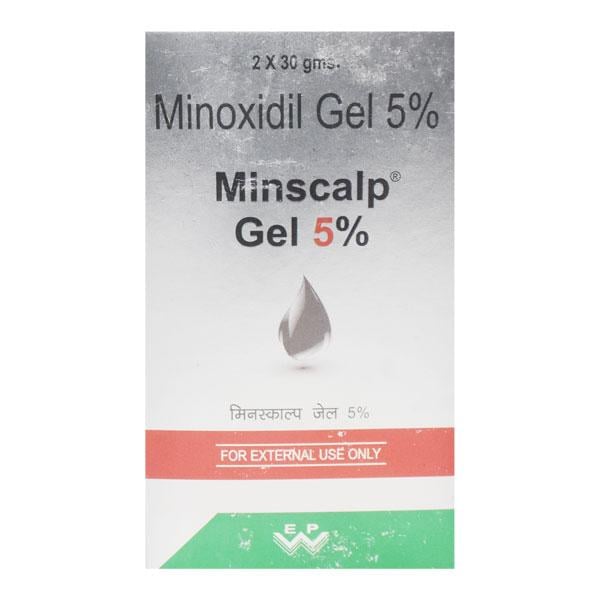 Minscalp 5% Gel 2X30gm - Global Surgicals