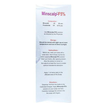 Minscalp F 5% Solution 60ml - Global Surgicals