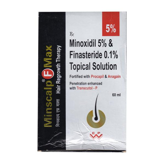 MINSCALP F MAX 5% Topical Solution 60ml - Global Surgicals