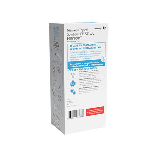 MINTOP ALCOHOL FREE 5% Topical Solution 60ml - Global Surgicals