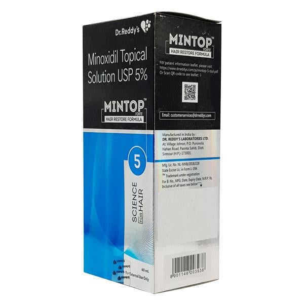 Mintop Forte 5% Solution 60ml - Global Surgicals