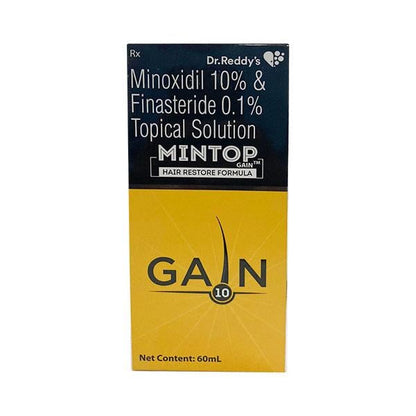 MINTOP GAIN 10% Topical Solution 60ml - Global Surgicals