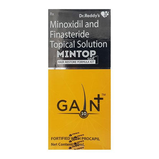 MINTOP GAIN PLUS 10 Topical Solution 60ml - Global Surgicals