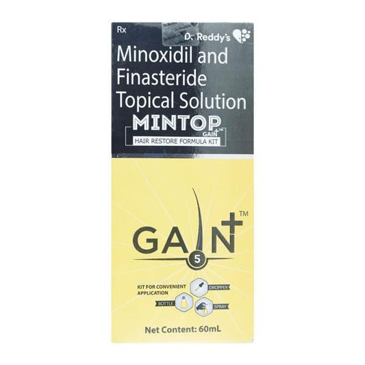 MINTOP GAIN PLUS 5 Topical Solution 60ml - Global Surgicals