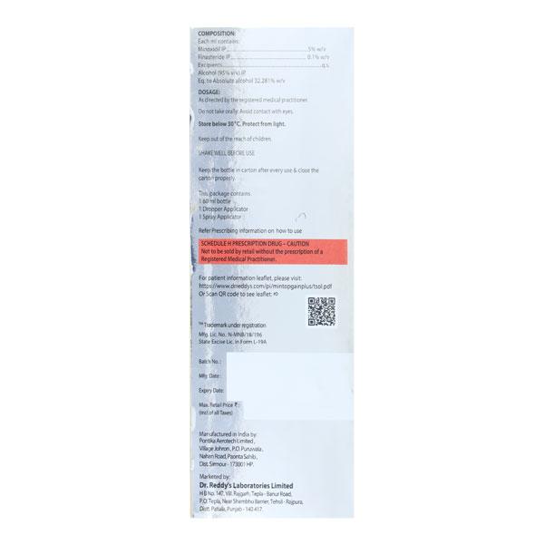 MINTOP GAIN PLUS 5 Topical Solution 60ml - Global Surgicals