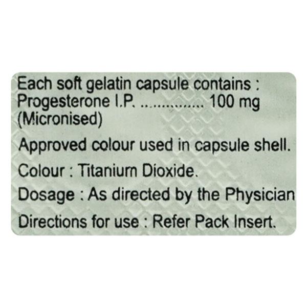 Miprogen 100 mg Capsule 10'S - Global Surgicals