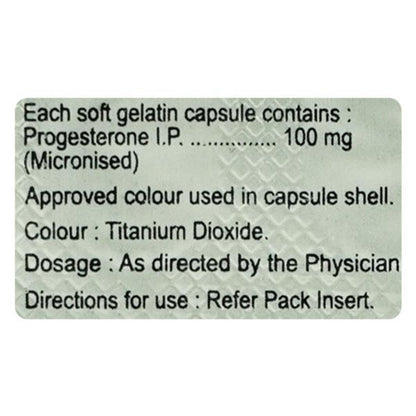 Miprogen 100 mg Capsule 10'S - Global Surgicals