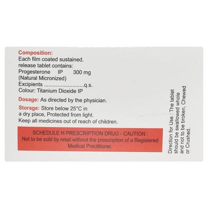 Miprogen SR 300mg Tablet 10'S - Global Surgicals