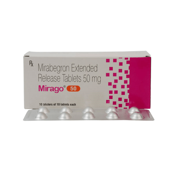 Mirago 50mg Tablet - Global Surgicals