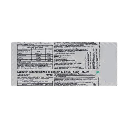 MIRAPAUSE 5 Tablet 10's - Global Surgicals
