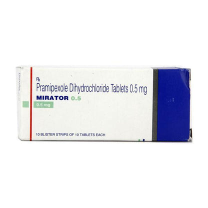 Mirator 0.5mg Tablet 10'S - Global Surgicals