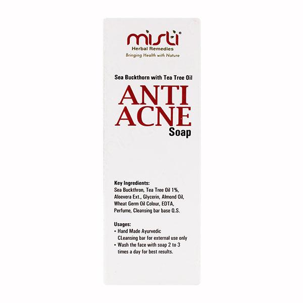 MISTI ANTI ACNE Soap 75gm - Global Surgicals