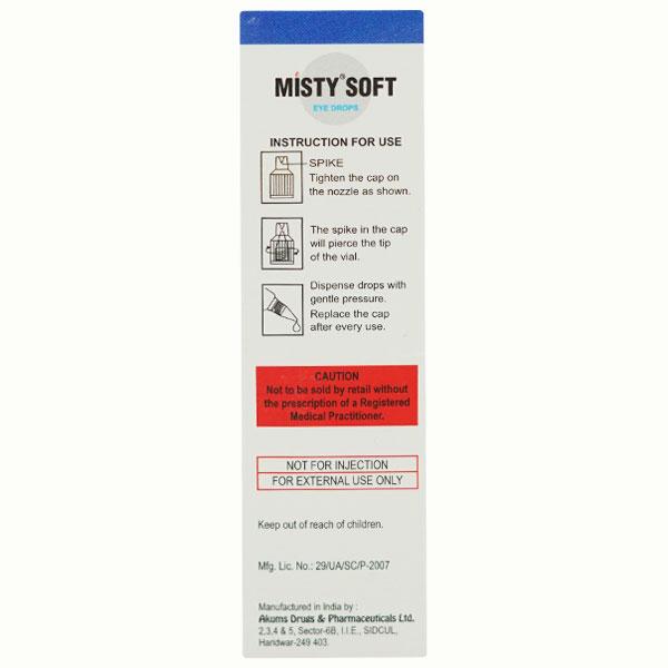 MISTY SOFT Eye Drops 10ml - Global Surgicals